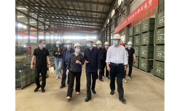 原平市市長一行領(lǐng)導(dǎo)在山西三億工程有限公司進行調(diào)研幫扶